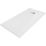 Ristk&uuml;likukujuline Du&scaron;ialus Mexen Hugo SMC, 180 x 80 cm, White+Inox