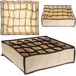 Hoiukast aluspesu v&otilde;i muude esemete jaoks, 24 sektsiooni