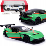 Aston Martin Vulcan metallauto 1:38 "tagasit&otilde;mbamise" s&otilde;iduga