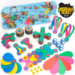 Ruumilised klоtsid Clixo - Wheel Creator Pack - 72 el.