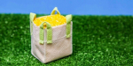 Kids Globe Big Bag maisiga silo jaoks, 2 tk.