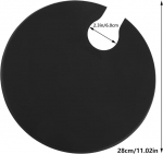 Seababoo Sous Vide kaas peeneks toiduvalmistamiseks, Sous Vide kaas t&auml;pseks toiduvalmistamiseks, silikoonist Sous Vide kaas, silikoonist potikaas, aitab 28 cm v&auml;hendada aurustumist, silikoonist kaas, supipott