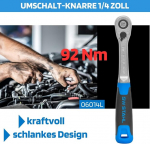 Sw-stahl 06014l P&ouml;&ouml;ratav narre 1/4 tolli peenehambuline 72 hambaga, sisestuslukuga, kroomvanaadiumteras