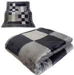 Voodikate-pleed KW-83, hall, 160 x 210 cm