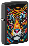 TULEMASIN ZIPPO 46235 Tiger Stripes Design