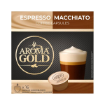 Kohvikapslid Aroma Gold Espresso Macchiato, 104 g.