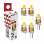 Avide LED-pirn 1,2 W G4 2700K 5 tk