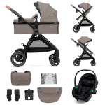 Universaalne jalutusk&auml;ru Kinderkraft Esme 3in1, Sand Beige