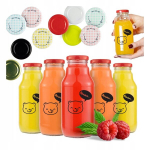 50x klaasist "kuubik" pudelid 330ml tr&uuml;kiga