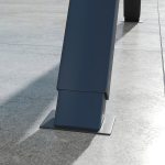 Hollywoodi kiik reguleeritava varikatuse ja istmepatjaga, 2-kohaline kuni 220kg, 150x120x182cm, kreemjasvalge