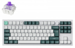 Keychron m&auml;nguklaviatuur Q3 HE 80% valge