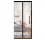 Meet Beauty magnetiline s&auml;&auml;sev&otilde;rk uksele 90&times;215 cm, must