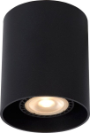 Laevalgusti (laelamp) - &Oslash; 8 cm - 1xGU10 - must