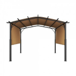 Pergola, 365x305x254 cm, Beež, Metall