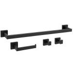 Vannitoa Nagide Komplekt Rea Rio Black 57X8,5X5Cm