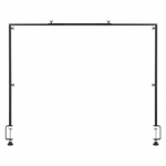 Laud Arch Stand, 33&ndash;106.7x71.1&ndash;248.9 cm, must, metall