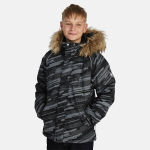 Huppa Poiste talvejope MARINEL, black pattern