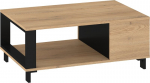 Kohvilaud Meblocross Vegas, tammev&auml;rv/must