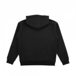 Pusa kapuutsiga 3XL Fliis Pikkade varrukatega Must, XXXL