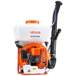 Seljakotiga udusti sprayer, 49x29x66 cm, valge oranž, aiandus