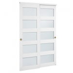 Liuguks, 121.9x203.2 cm, valge, puit ja MDF