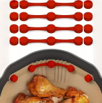 Kuum&otilde;hu frit&uuml;&uuml;ri magnetilised hoidjad, 4 tk