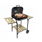 Aia s&ouml;egrill kaanega, ratastega ja riiulitega