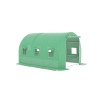 Kasvuhoone tugevdatud kilega, 6 m&sup2;, 3x2 m, roheline