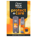 Dove Men+Care Protect+Care sandlipuu ja vanilli kehahoolduse kinkekomplekt