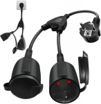 Pikendusjuhe pistikupesaga, juhtme l&auml;bim&otilde;&otilde;t 1,5 mm&sup2;, toide 250 V