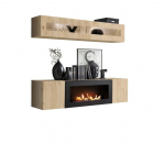 2-osaline elutoa m&ouml;&ouml;blikomplekt ASM Fly N2, pruun