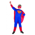 Kost&uuml;&uuml;m Supermani superkangelasele pikkusega 120-130 cm