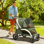 Koerak&auml;ru PawHut 124x67x100cm, erinevates v&auml;rvitoonides