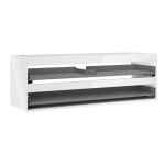 Valamukapi korpus Mexen Box-A, 140 cm, 2 sahtlit, valge l&auml;ikiv