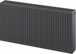 Radiaator Mexen CC33, 600 x 600 mm, 1401 W, alumine kesk&uuml;hendus, antratsiit