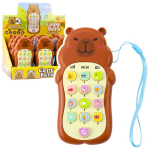 Hariv telefon valgus- ja heliefektidega "Kapibara" ( 1 tk.)