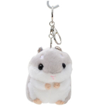 Pl&uuml;&uuml;&scaron;ist v&otilde;tmehoidja Hamster, hall, 10 cm