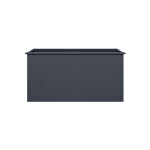 Metallist lillepott, 150 x 75 x 77 cm, antratsiithall