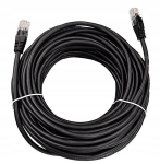 Lan kaabel 15m, kat. 6, U/utp, must