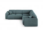 L-kujuline nurgadiivan Micadoni Home Nolio, petrooleumisinine