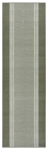 Hanse Home Basic Designer veluurvaip jooksuriba 80x400 roheline