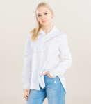 Zabaione Naiste Pluus ZA44TA PL*01, valge/h&otilde;bedane 4068696582862