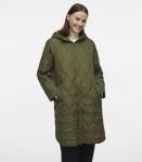 Vila naiste mantel 120g 14103390*05, oliiv/cappuccino 5715361202967