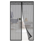 Kiaitre magnetiline s&auml;&auml;sev&otilde;rk uksele, 90&times;210 cm, must