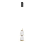 Milagro SANSA 5W LED rippvalgusti &ndash; elegantne must minimalistlik valgusti