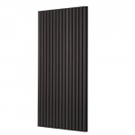 Akustilised seinapaneelid, 120x60x2.1 cm, must, MDF
