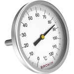 Universaalne termomeeter 0&deg;c kuni +120&deg;c, 5cm