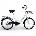 Linnajalgratas Gos White 24"