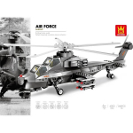 Konstruktor Wange Air Force Gunship kopter, 264 osa