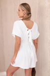 Naiste valge jumpsuit Divine, Universalus